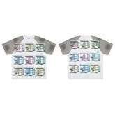DUAA Grid Logo Raglan Tee