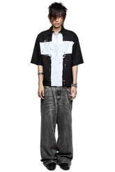Never Saint Black Shirt