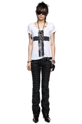Riot Studded Bootcut Jeans