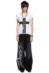 Ephemeral Graphic Baggy Jeans
