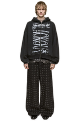 Blackout Washed Zip Up Hoodie
