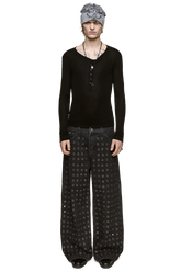 Rogue Black Baggy Jeans