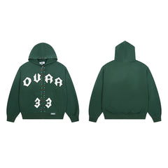 DUAA #33 Studded Zip Hoodie