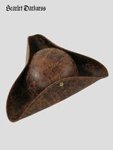 Pirate Triangle Leather Hat