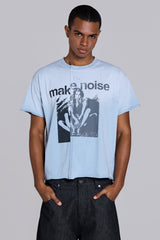 Make Noise Spliced Cropped T-Shirt