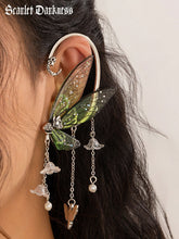 Fairy Tassel Butterfly Ear Clip