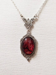 Gothic Vampire Dark Eye Necklace