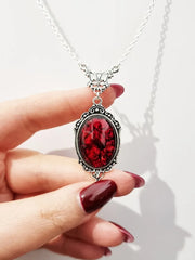 Gothic Vampire Dark Eye Necklace