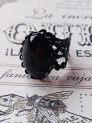 Gothic Vampire Eye Ring
