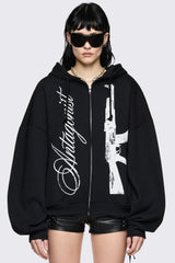 Antagonist Zip Up Hoodie