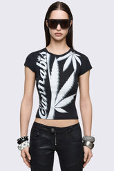 Cannabis Baby Tee