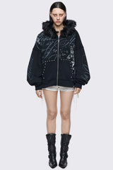 Divine Trouble Zip Up Hoodie