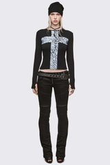 Feral Cross Top