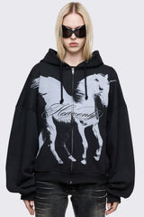 Heavenly Alicorn Zip Up Hoodie