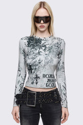 Light Darkness Top