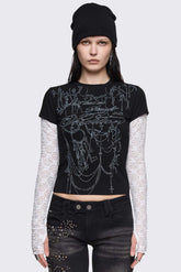 Perdition Layered Top