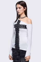 Samantha Off-Shoulder Top