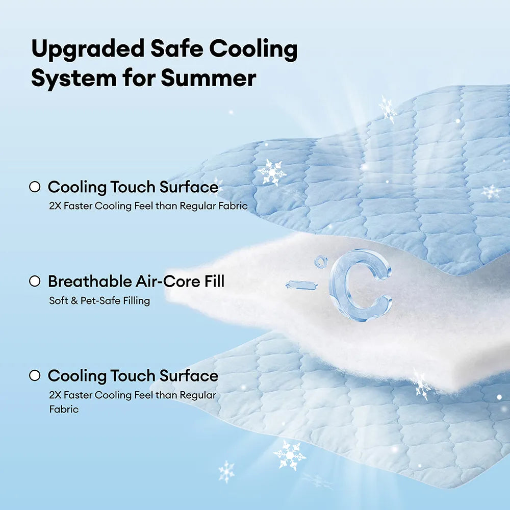 Double-Sided Cooling Dog Blanket - Chill Nest