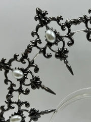 Gothic Halo Metal Crown Headpiece