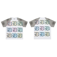 DUAA Grid Logo Raglan Tee