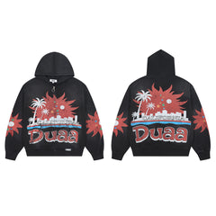 DUAA California Sunset Zip Hoodie