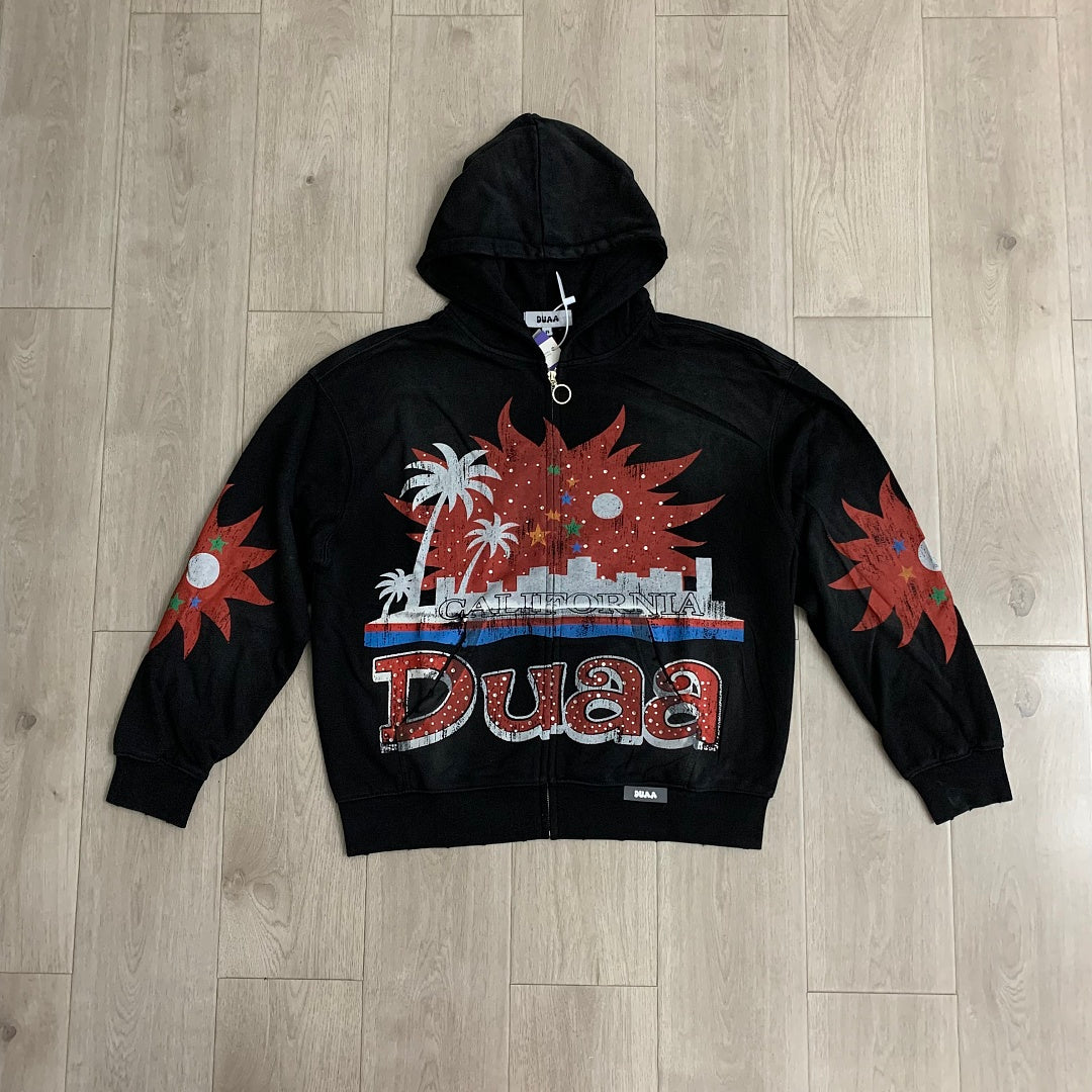 DUAA California Sunset Zip Hoodie