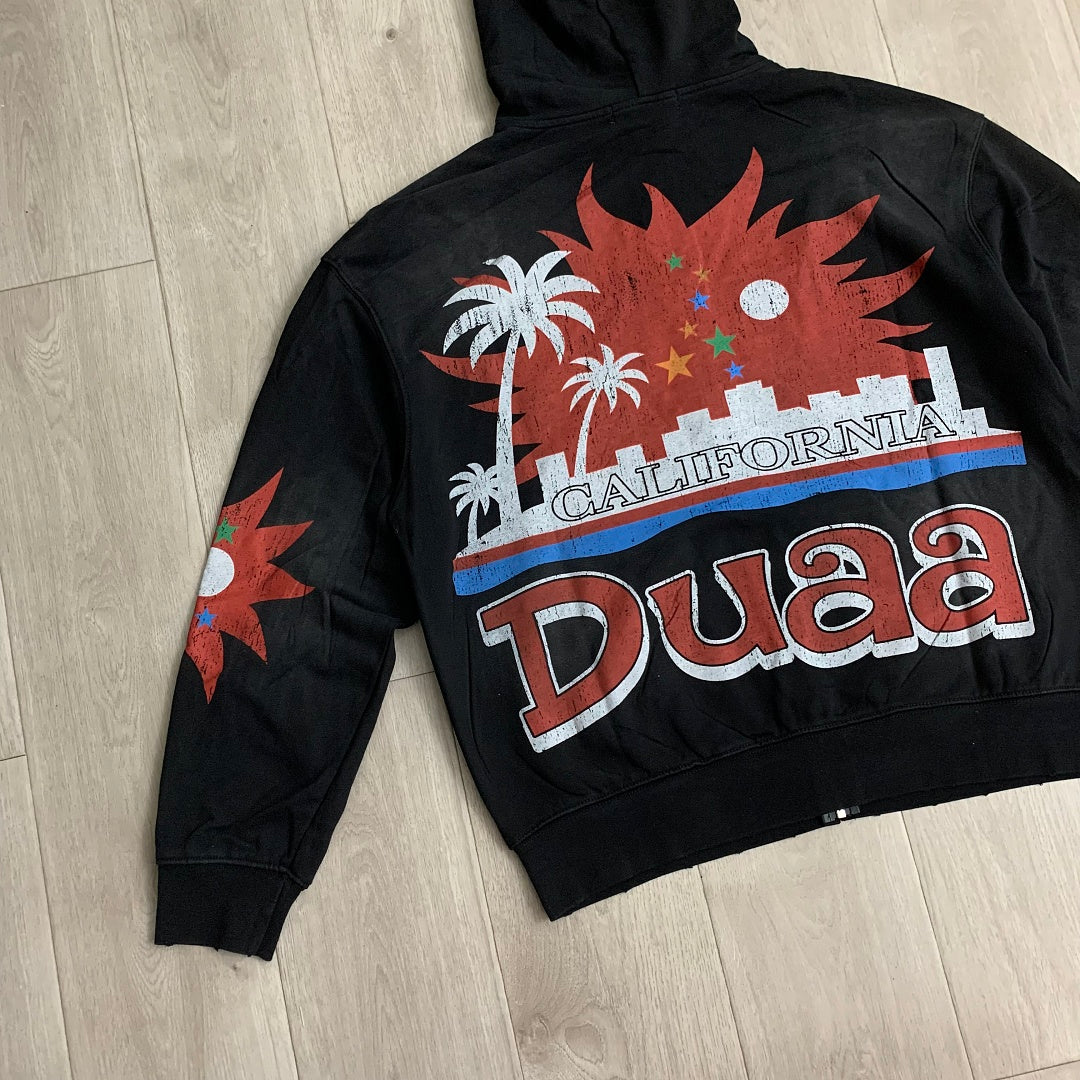 DUAA California Sunset Zip Hoodie