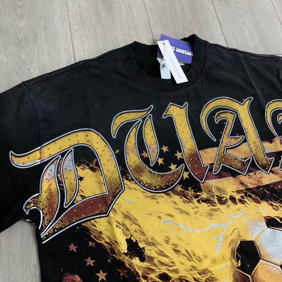 DUAA Futbol Fire Graphic Tee