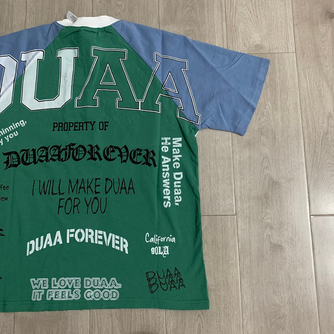 DUAA Court Text Raglan Tee