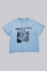 Make Noise Spliced Cropped T-Shirt