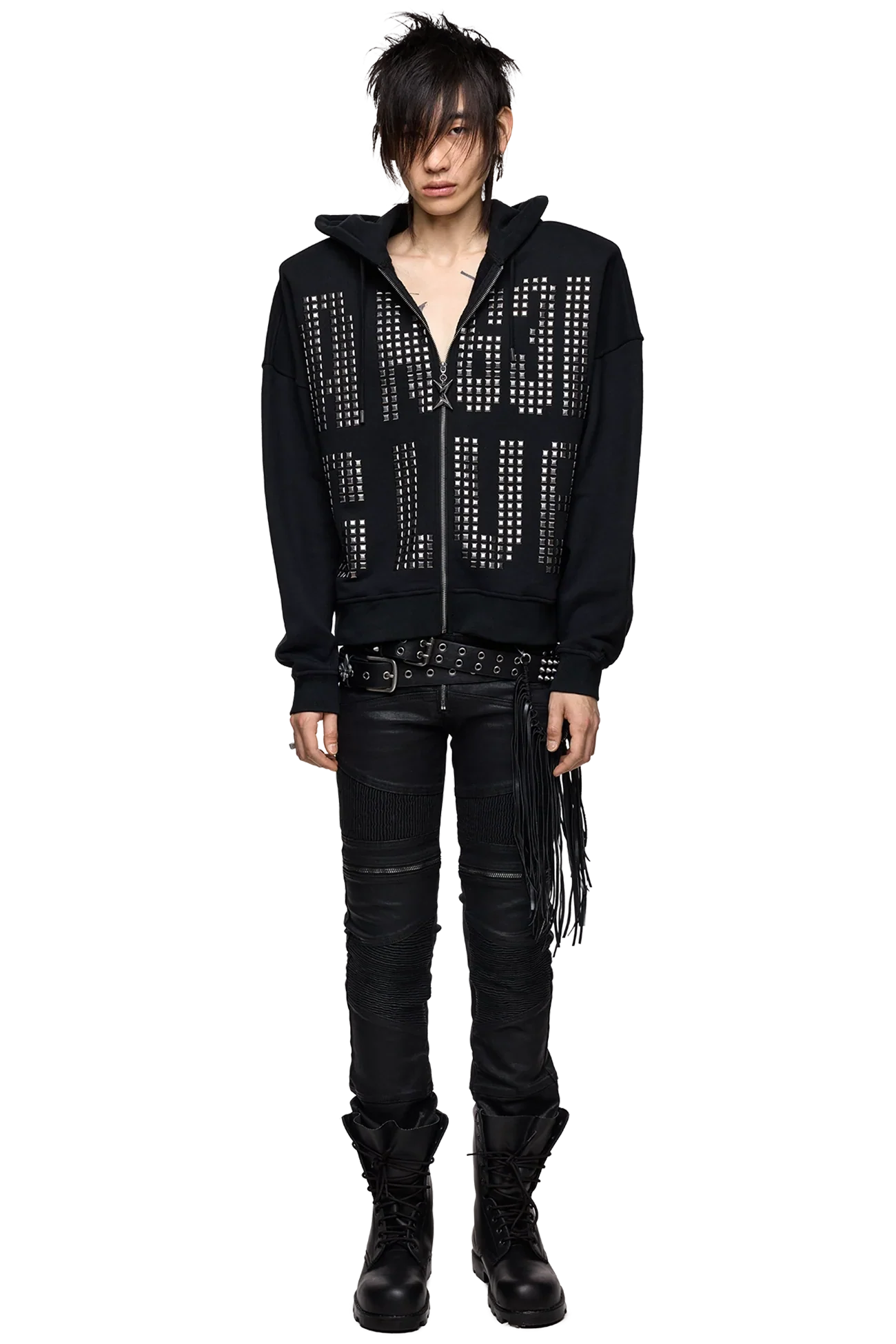 Angel Club Zip Up Hoodie