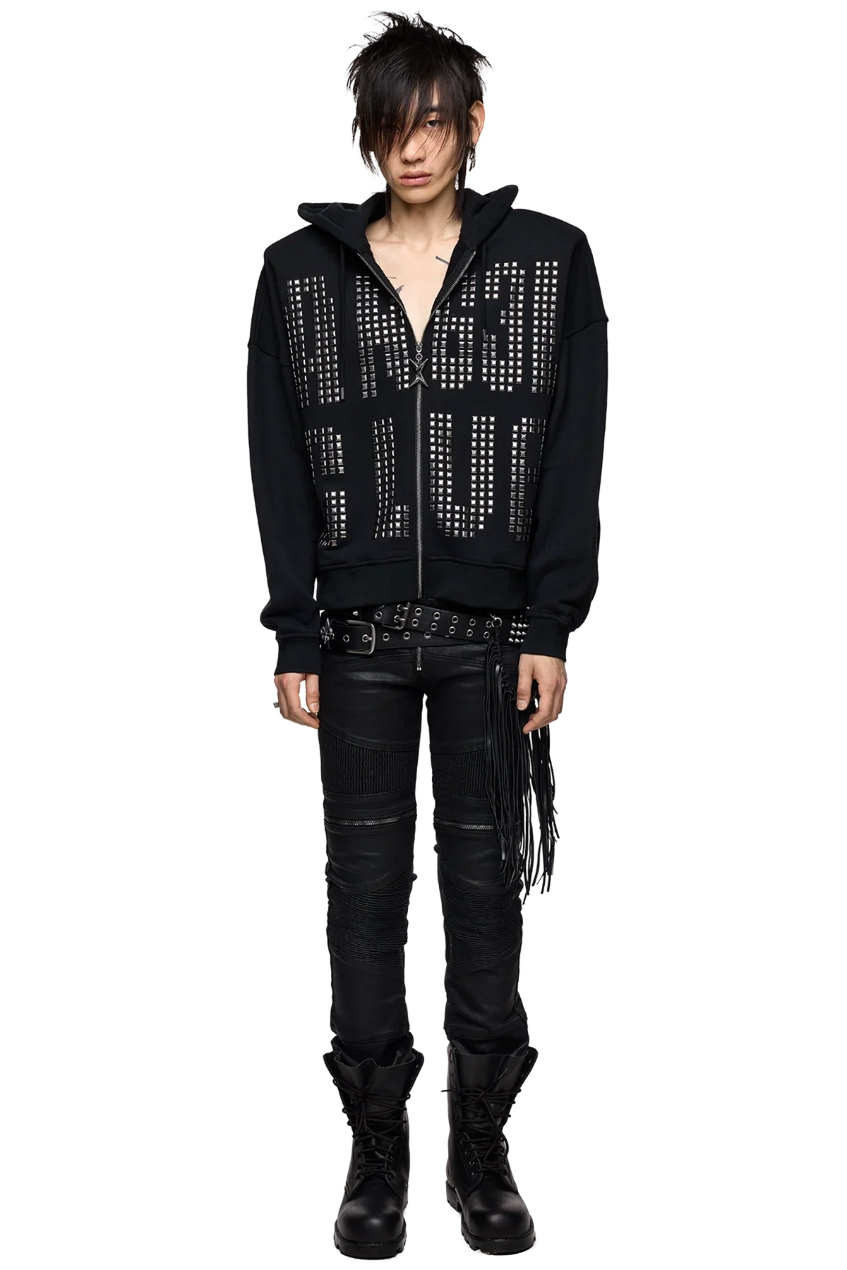 Angel Club Zip Up Hoodie