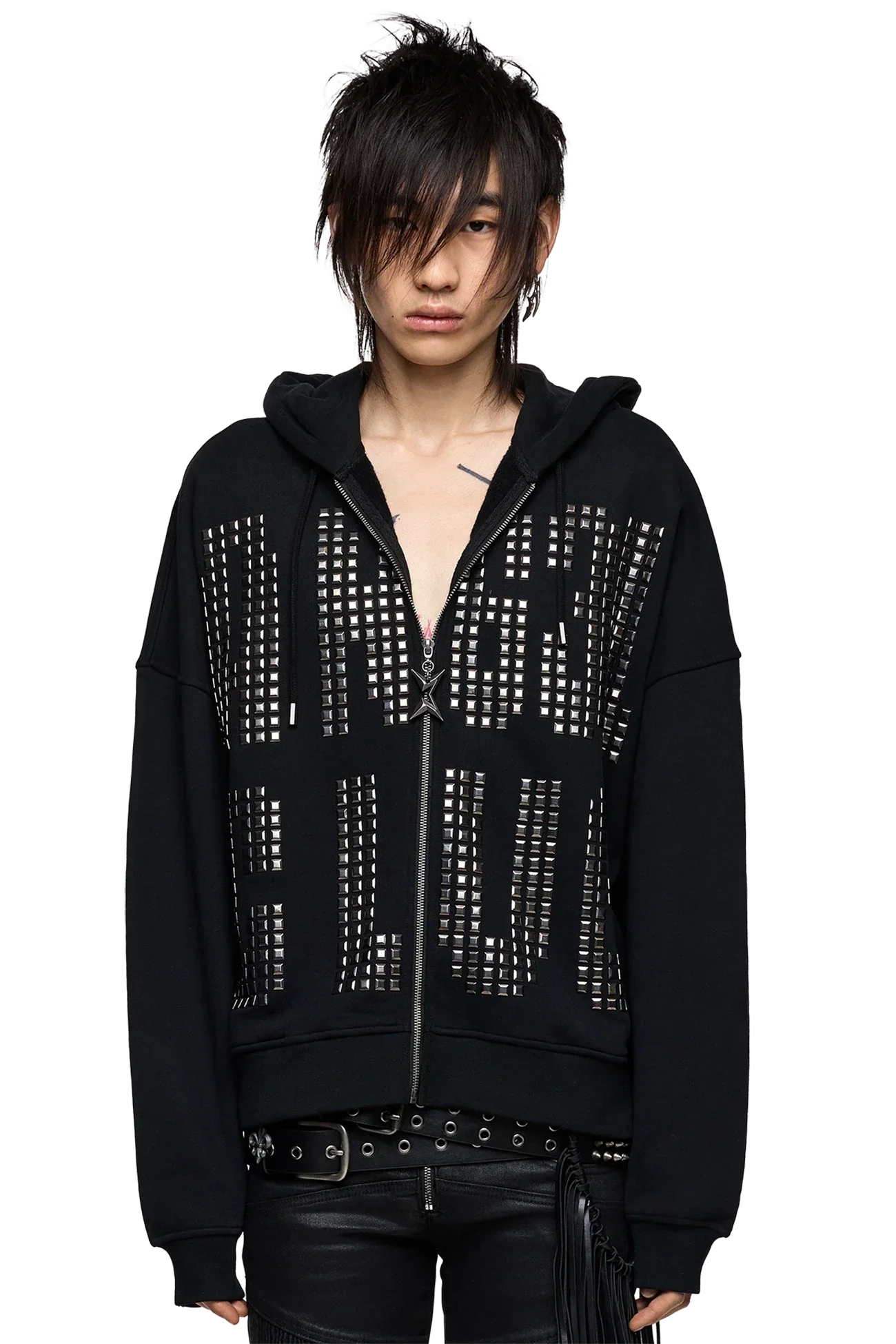 Angel Club Zip Up Hoodie