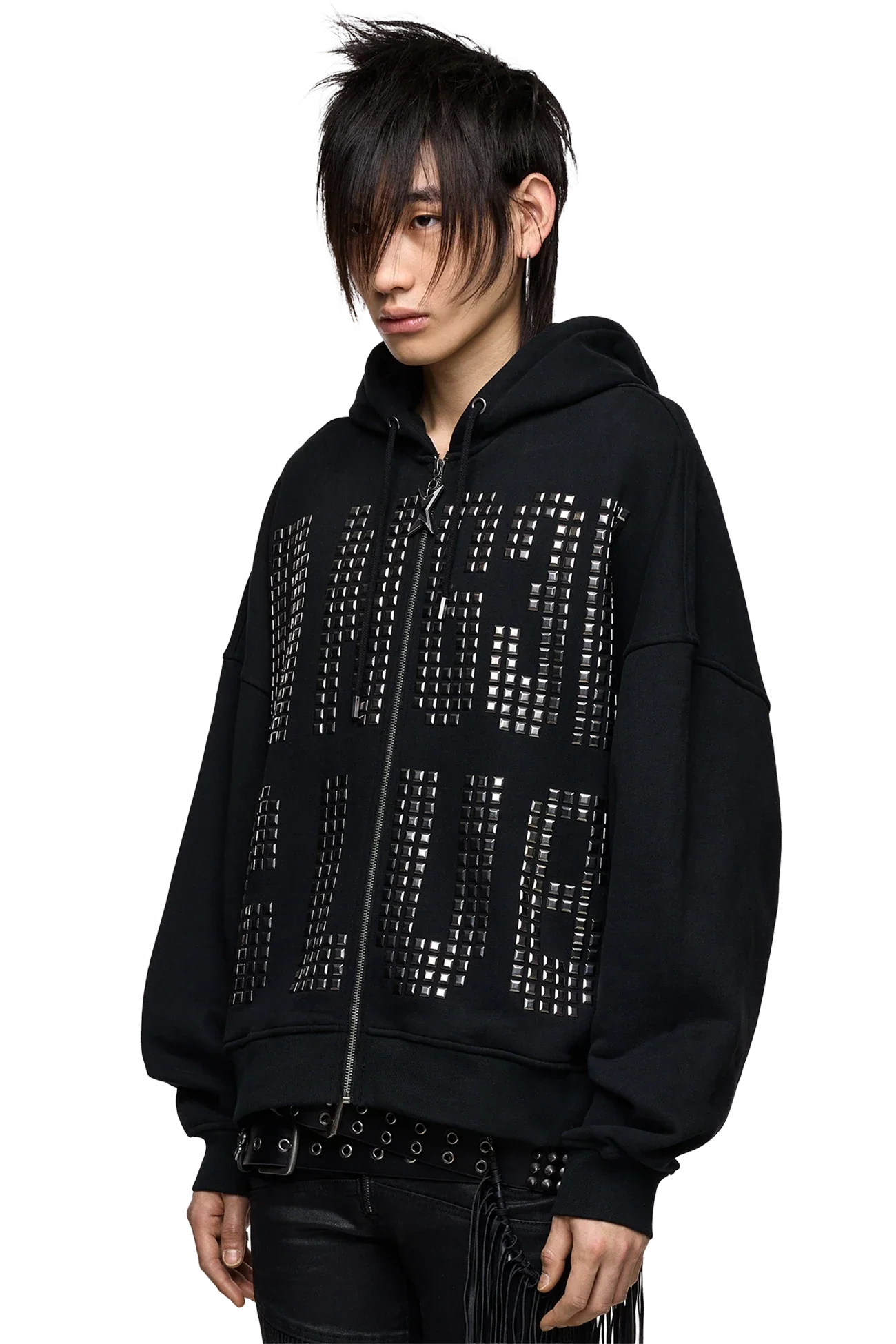 Angel Club Zip Up Hoodie