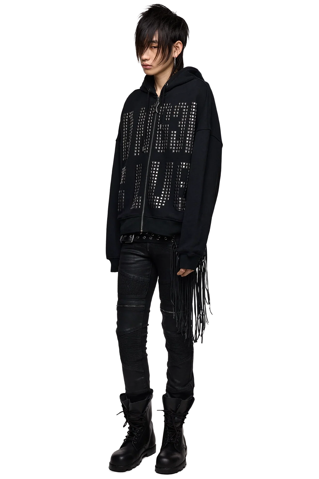 Angel Club Zip Up Hoodie
