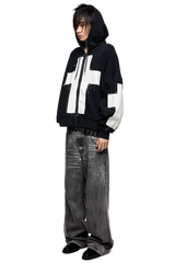 Blessed & Broken Zip Up Hoodie