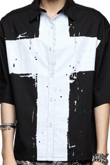 Never Saint Black Shirt