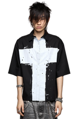 Never Saint Black Shirt