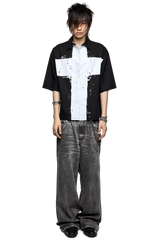 Never Saint Black Shirt