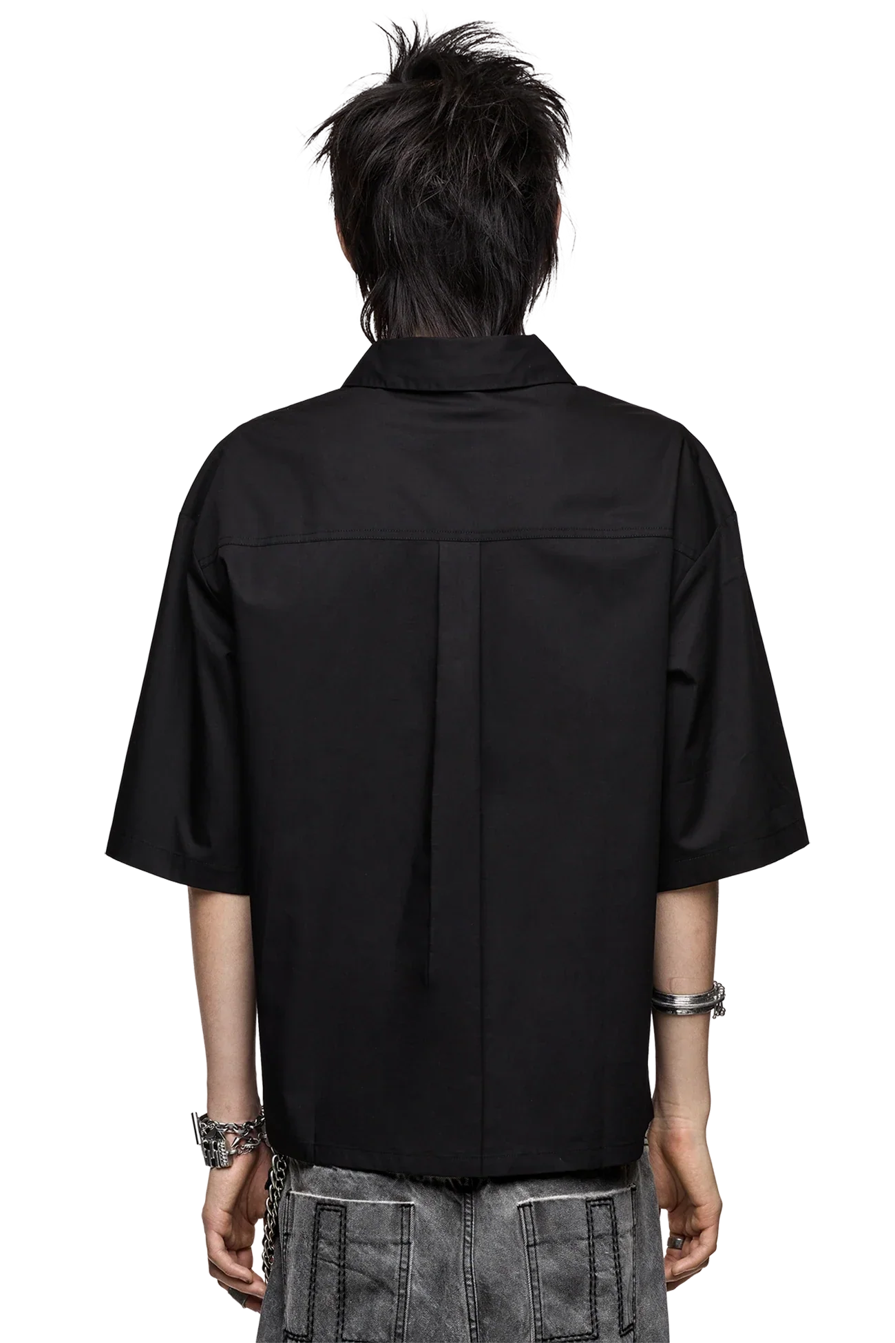 Never Saint Black Shirt