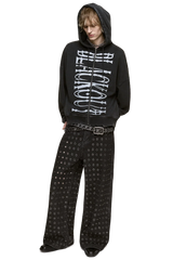 Blackout Washed Zip Up Hoodie