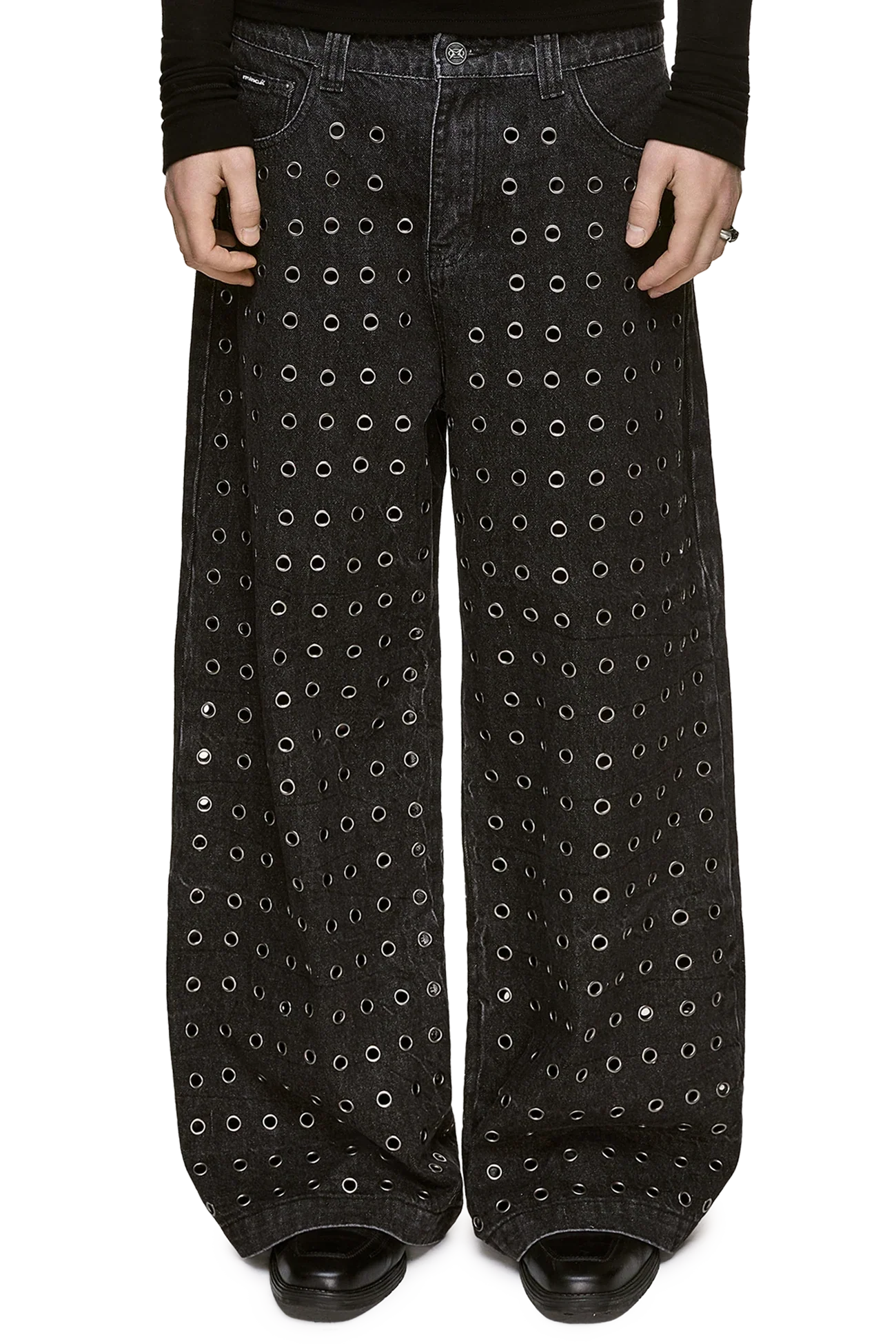 Rogue Black Baggy Jeans