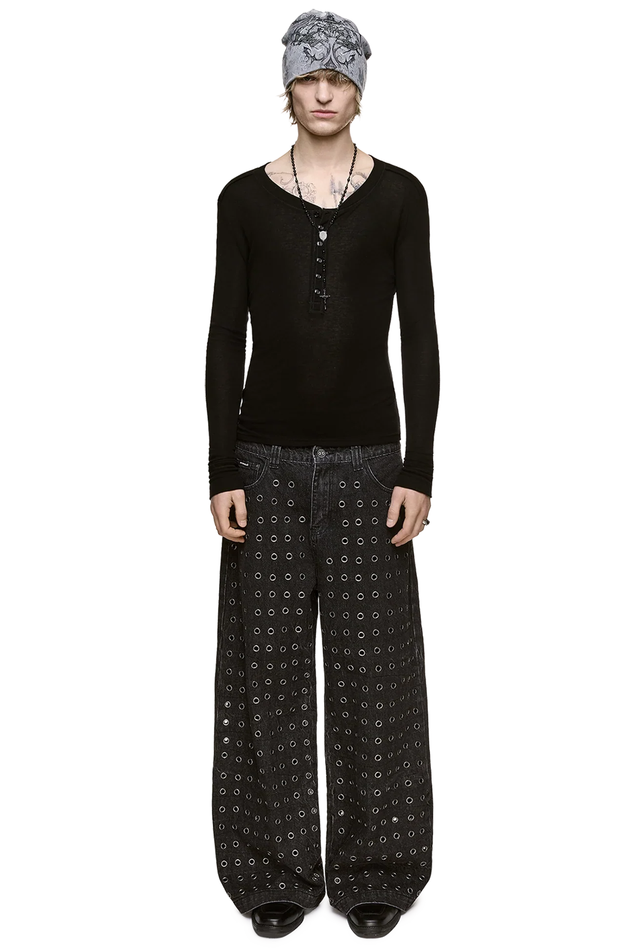 Rogue Black Baggy Jeans