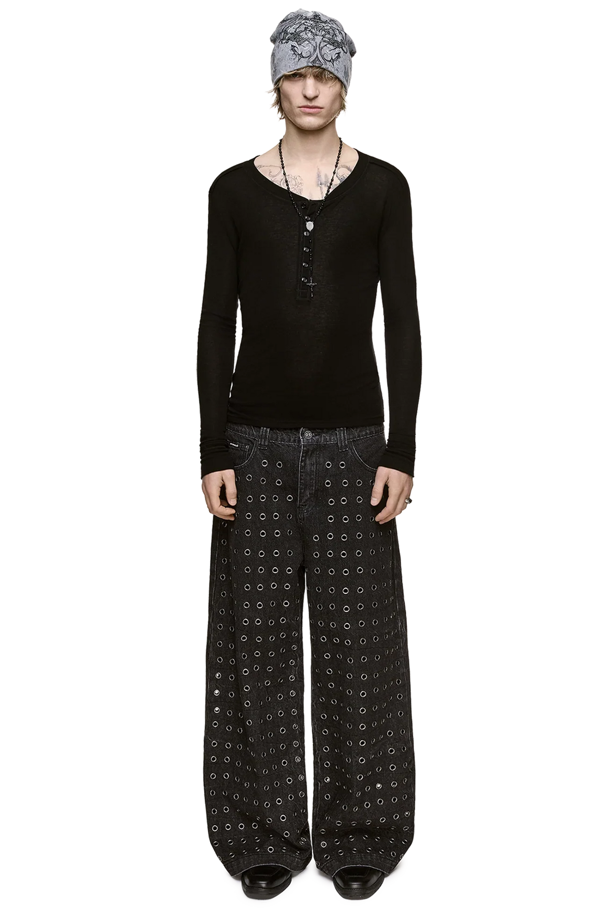Rogue Black Baggy Jeans