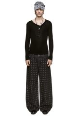 Rogue Black Baggy Jeans