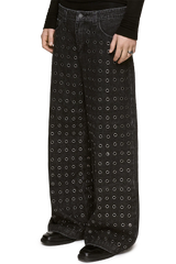 Rogue Black Baggy Jeans