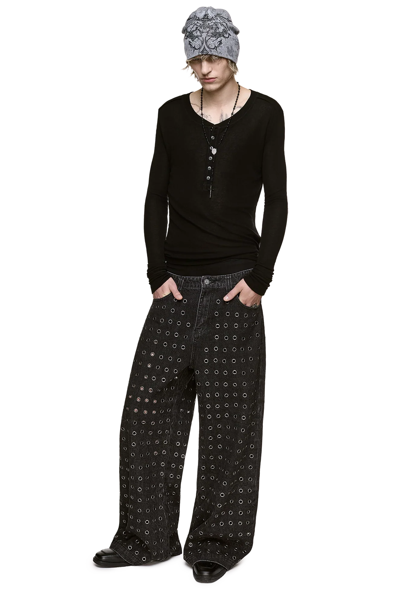 Rogue Black Baggy Jeans