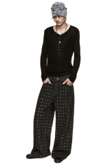 Rogue Black Baggy Jeans