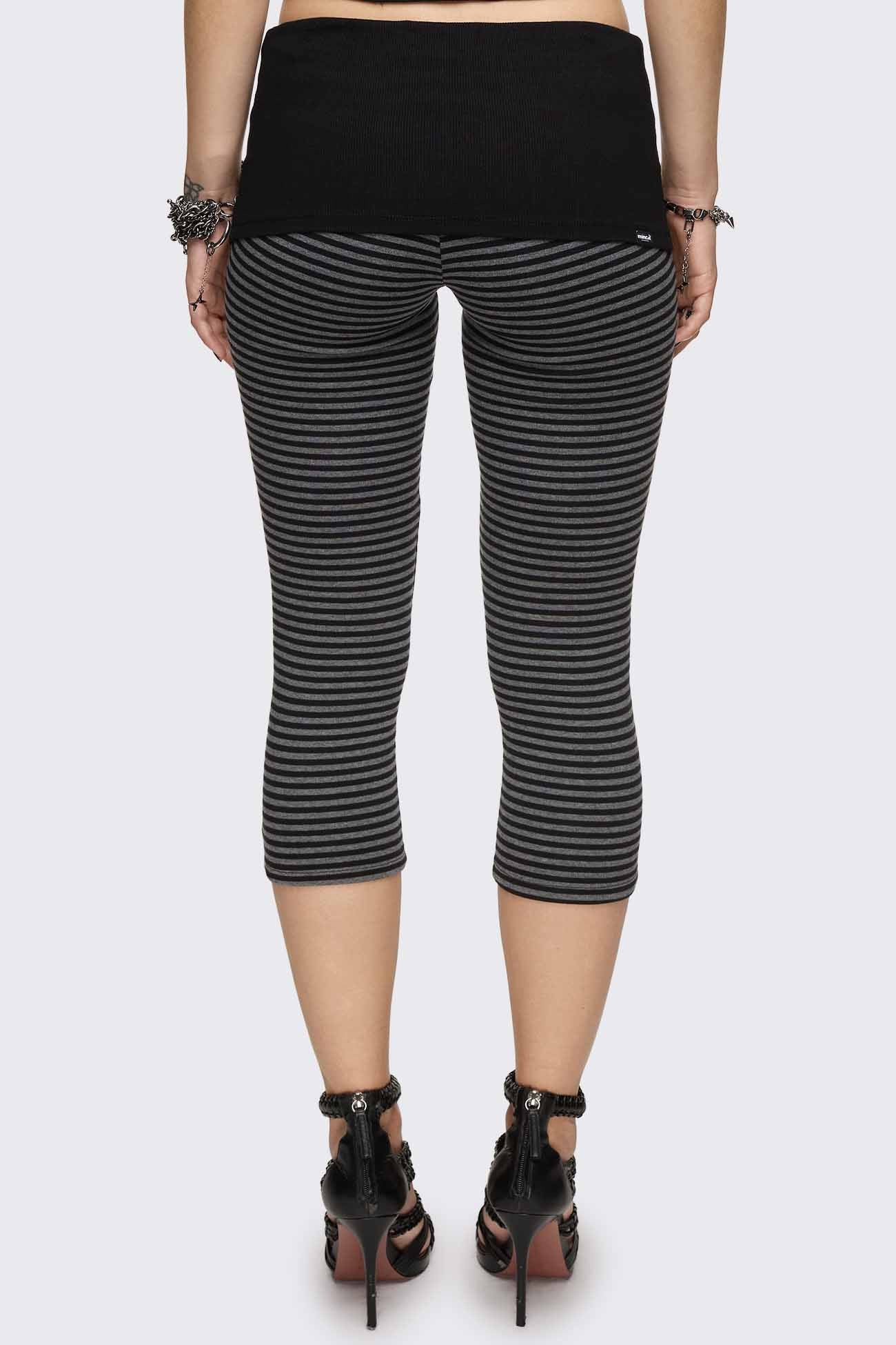 Vonn Striped Capri Pants
