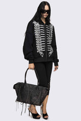 Libertine Military Zip Up Hoodie